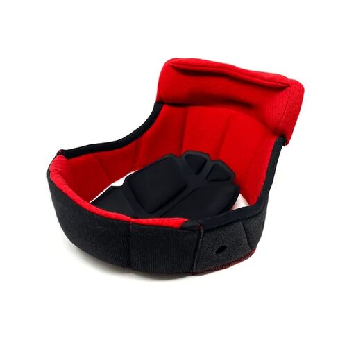 Wyściółka górna top pad do kasków Sparco STEALTH oraz FLUX czerwona