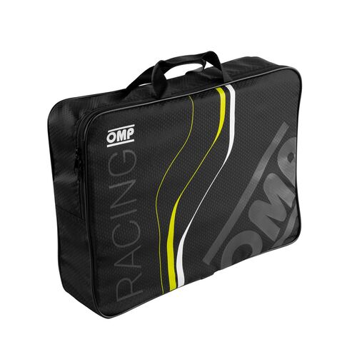 Kombinezon OMP Tecnica Superlight FIA 8856-2018 zielono-czarny