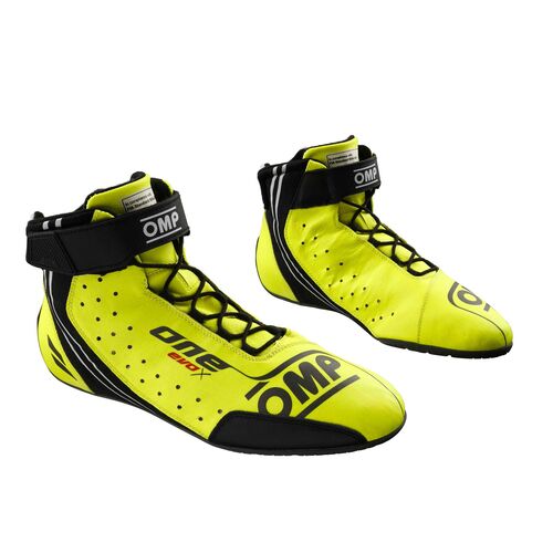 Buty OMP ONE EVO X FIA 8856-2018 żółte