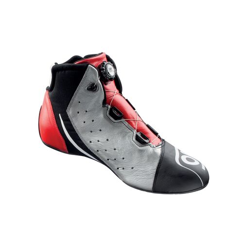 Buty OMP One Evo X R FIA 8856-2018 czarno-czerwone