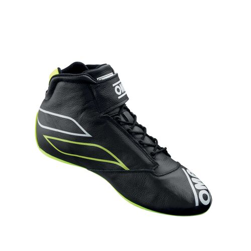 Buty OMP One-S FIA 8856-2018 czarno-żółte