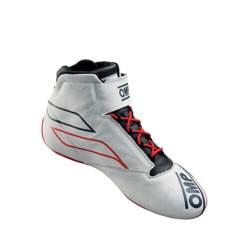 Buty OMP One-S FIA 8856-2018 białe
