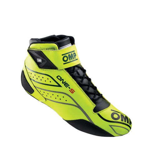 Buty OMP One-S FIA 8856-2018 żółte