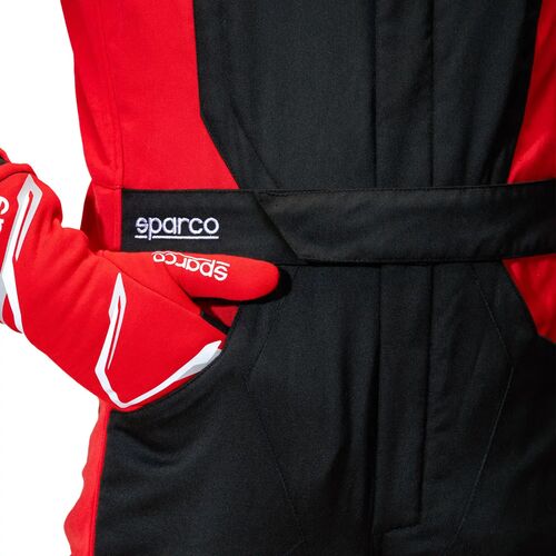 Kombinezon Sparco Sprint Advanced FIA 8856-2018 czarno-czerwony