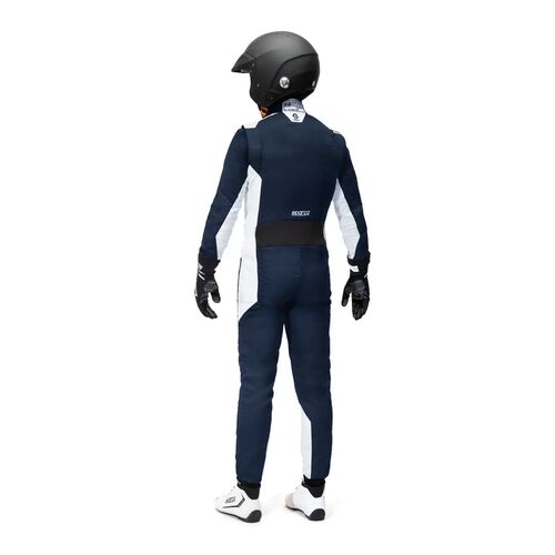 Kombinezon Sparco Sprint Advanced FIA 8856-2018 granatowo-biały