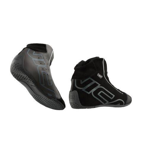 Buty OMP Tecnica 2025 FIA 8856-2018 czarno-antracytowe
