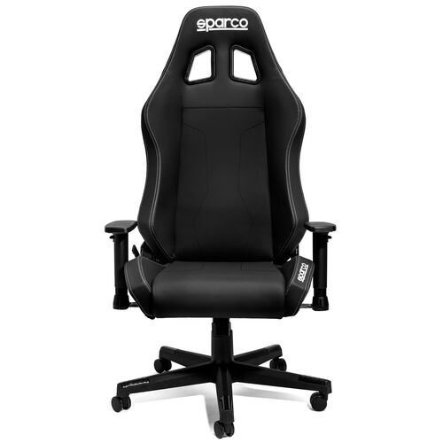 Fotel biurowy Sparco Coach czarno-biały