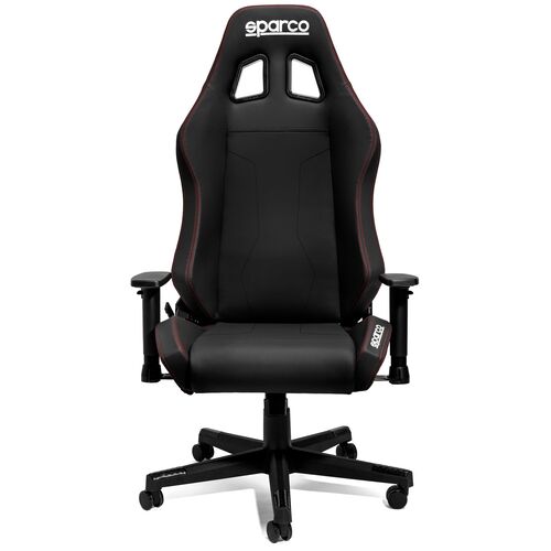 Fotel biurowy Sparco Coach czarno-czerwony