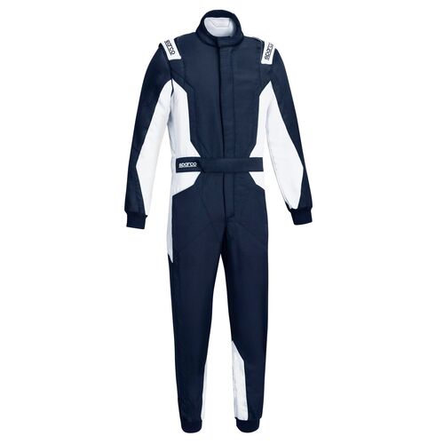 Kombinezon Sparco Sprint Advanced FIA 8856-2018 granatowo-biały
