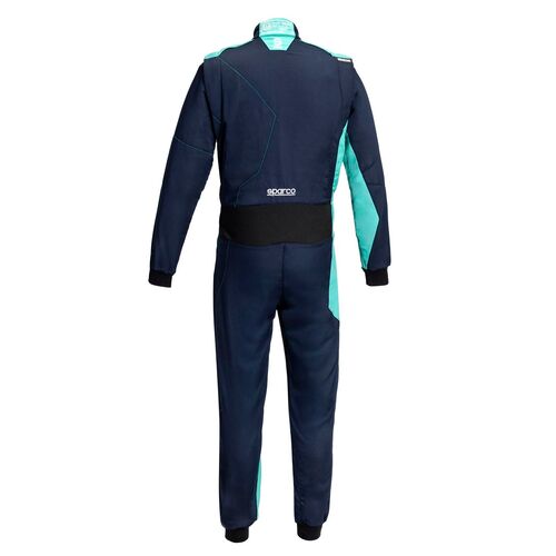 Kombinezon Sparco Sprint Advanced Asymetrical FIA 8856-2018 granatowo-błękitny