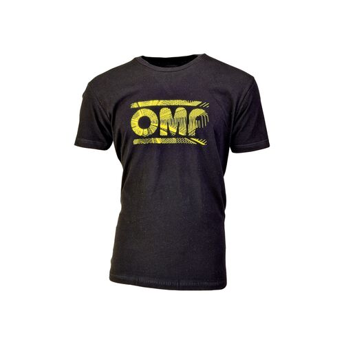 T-shirt OMP BLACK – czarny