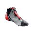 Buty OMP One Evo X R FIA 8856-2018 czarno-czerwone