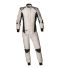 Kombinezon OMP Tecnica Superlight FIA 8856-2018 biało-antracytowy
