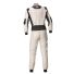 Kombinezon OMP Tecnica Superlight FIA 8856-2018 biało-antracytowy