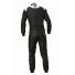 Kombinezon OMP Tecnica Superlight FIA 8856-2018 czarno-srebrny