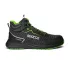 Buty Sparco Traction-H Naoki S3S ESD czarno-zielone fluo