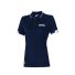 Koszuka polo z zamkiem damska SPARCO LADY - granatowa
