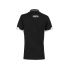 Koszuka polo z zamkiem damska SPARCO LADY - czarna