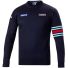 Sweter wełniany SPARCO MARTINI RACING - granatowy