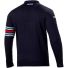 Sweter wełniany SPARCO MARTINI RACING - granatowy