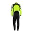 Kombinezon kartingowy OMP KS-3X FIA 8877-2022 czarno-żółty fluo