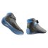 Buty kartingowe dziecięce OMP KS-2X FIA 8877-2022 czarno-błękitne