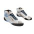 Buty kartingowe dziecięce OMP KS-2X FIA 8877-2022 biało-błękitne